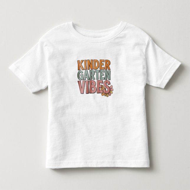 Camiseta Voltar às Escolas de Maternal Pré K Primeira Série (Frente)