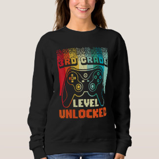 Camiseta Voltar às Video Games de Nível da 3ª Série Desbloq