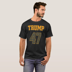 Camiseta Voltar Equipe Trump 47 Vintage