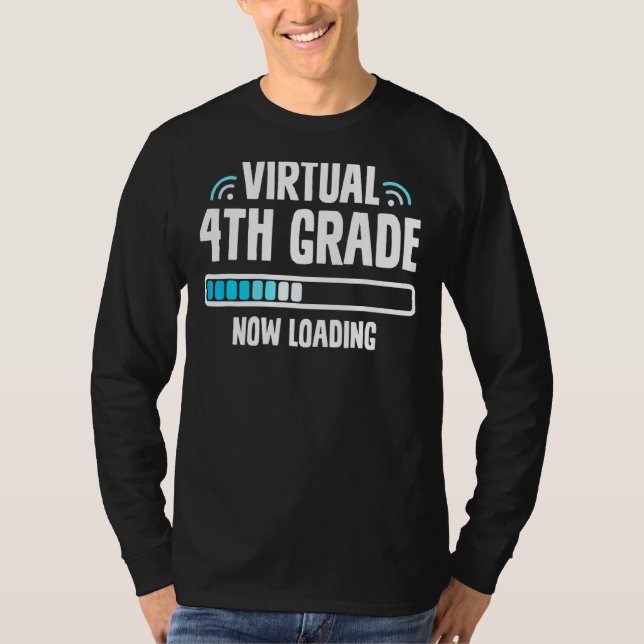 Camiseta Voltar para a 4ª série do Virtual 4º ano (Frente)