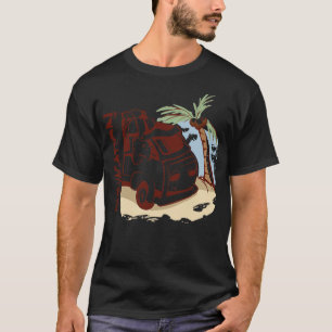 Camiseta Voltar para a saída de férias