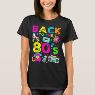 Camiseta Voltar para os anos 80 Estilo Vintage Oitenta Retr