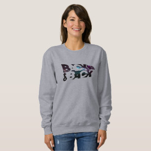Camiseta Voltar para trás Camisola, de uso feminino