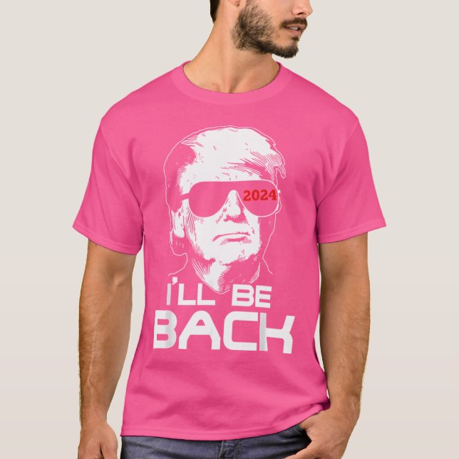Camiseta Voltarei A Trump 2024 (Frente)