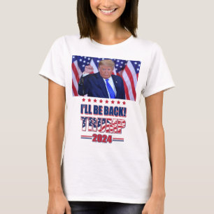 Camiseta Voltarei - Trump 2024