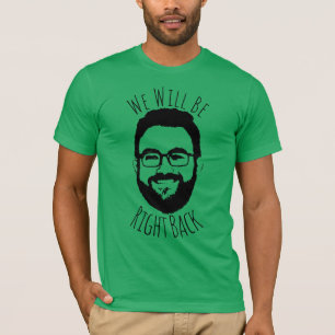 Camiseta Voltaremos... .