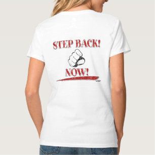 Camiseta VOLTE ATRÁS! AGORA! Vermelho - trás