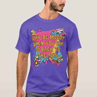 Camiseta Volte para os anos 90 1990 Retro Vintage Groovy Ra