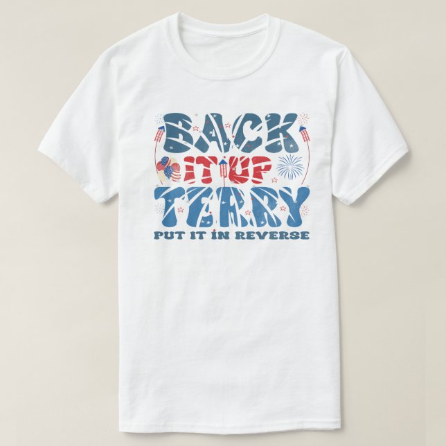 Camiseta volte, terry colocou em verso (Frente do Design)