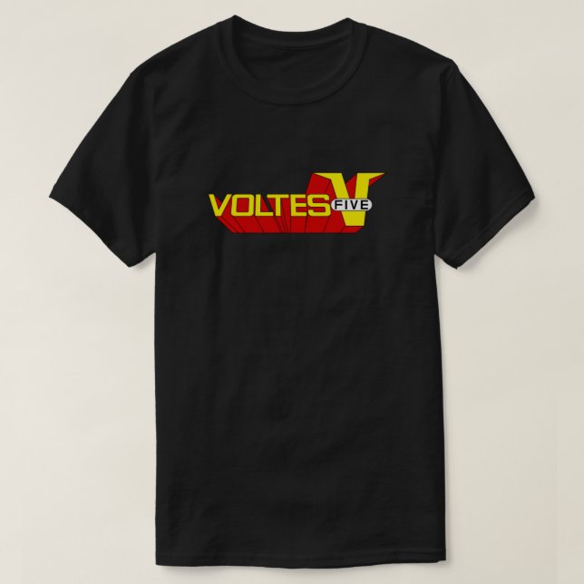 Camiseta Voltes V essenciais (Frente do Design)