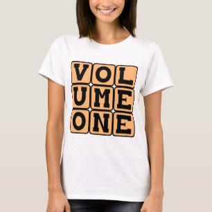 Camiseta Volume Um, Primeiro Volume