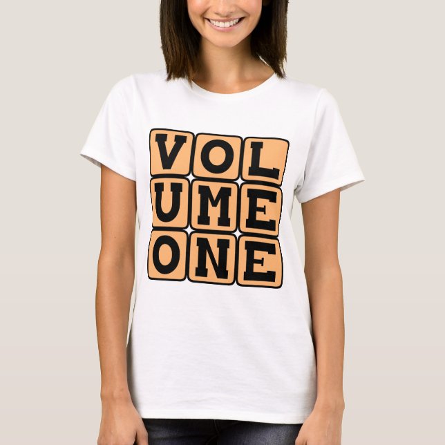Camiseta Volume Um, Primeiro Volume (Frente)