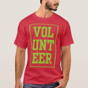 Camiseta Voluntariado Voluntário Trabalho de Voluntários Nã