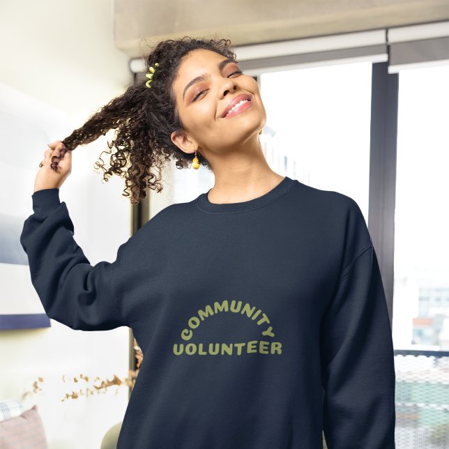 Camiseta Voluntário comunitário (Criador carregado)