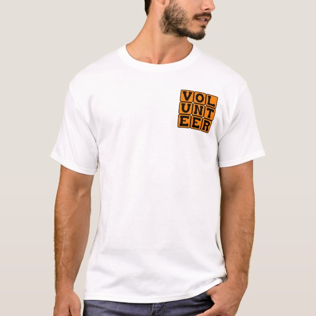 Camiseta Voluntário, Doador de Tempo e Esforço.png (Frente)