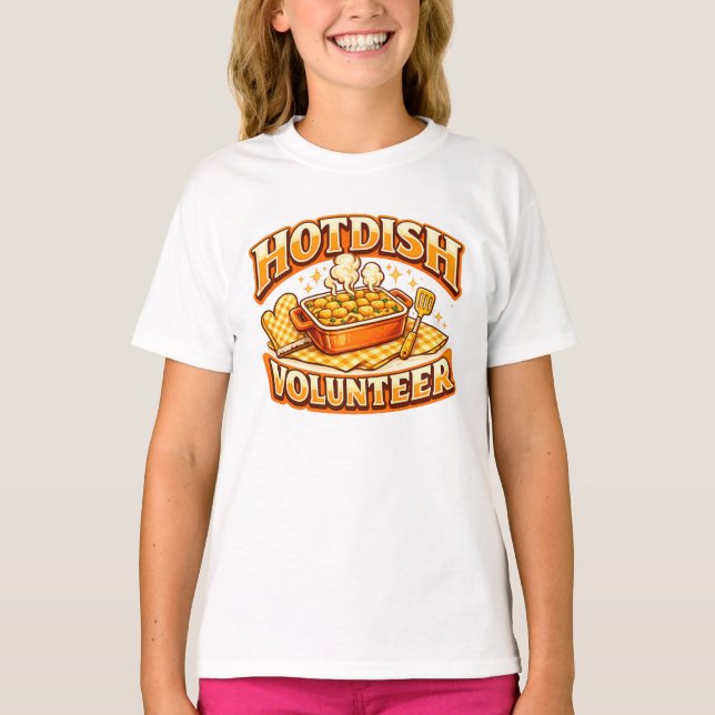 Camiseta Voluntário HOTDISH (Frente)