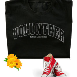 Camiseta Voluntário para a Consciência Autismo