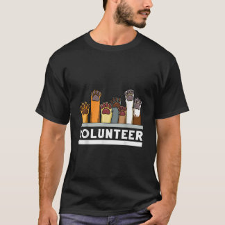 Camiseta Voluntário para abrigo de animais