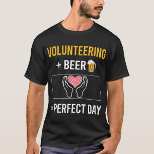 Camiseta Voluntário para o Dia da Cerveja