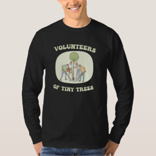 Camiseta Voluntário Plantando Árvores Voluntariado Melhor V
