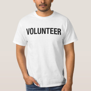 Camiseta VOLUNTÁRIO - um tomado partido