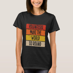 Camiseta Voluntários da Backprint Fazem o Mundo Girar Volun