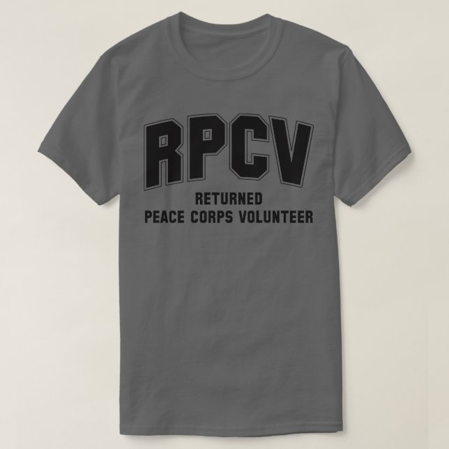 Camiseta Voluntários da Peace Corps (Frente do Design)