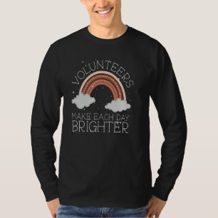 Camiseta Voluntários deixam cada dia mais claro