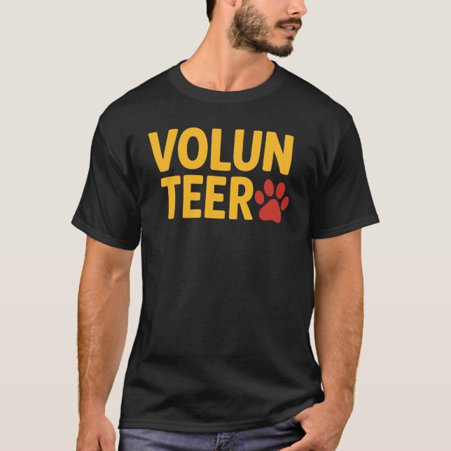 Camiseta Volunteer Inspiring Charity & Community Service  (Frente)