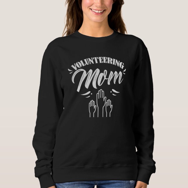 Camiseta Volunteering Mom Job Unpaid Volunteer Volunteers M (Frente)