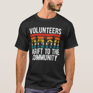 Camiseta Volunteers A  To The Community