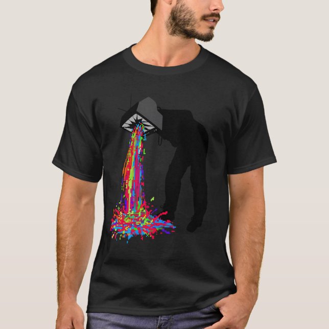 Camiseta Vômito de Pixel (Frente)