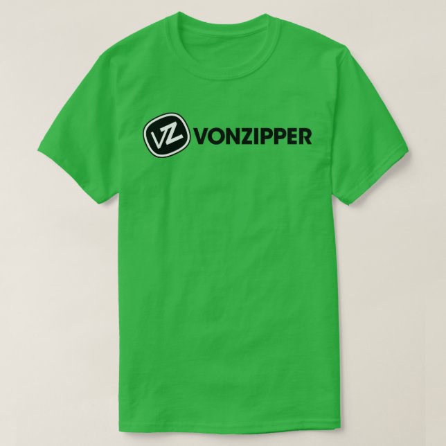 Camiseta Vonziper Black VZ (Frente do Design)