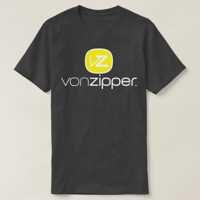 Camiseta Vonziper White VZ (Frente do Design)