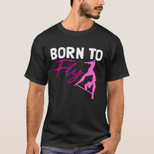 Camiseta Voo Aéreo Nascido Para Voar para Dançarinos de Sed