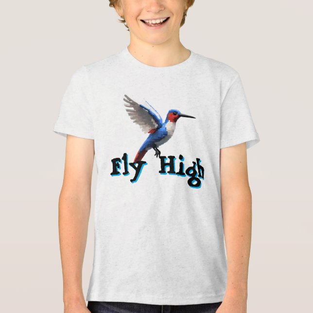 Camiseta Voo Alto Hummingbird- (Frente)