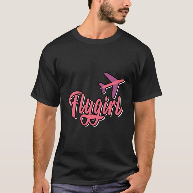 Camiseta Voo Atten De Voo Com Uma Voz Cinzenta, Arte (Frente)