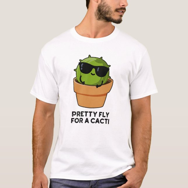 Camiseta Voo bonito Para Cactos Engraçados (Frente)