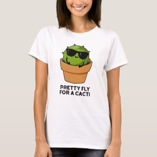 Camiseta Voo bonito Para Cactos Engraçados
