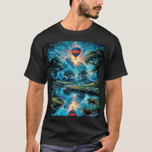 Camiseta Voo de Balão de Ar Quente