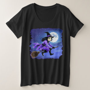 Camiseta Voo de bruxas - Wicca Halloween 1
