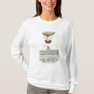 Camiseta Vôo de Jacques Charles e de Nicholas Robert