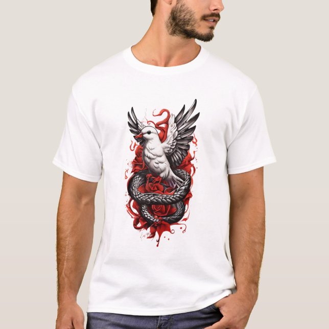 Camiseta "Voo de Libertação" (Frente)