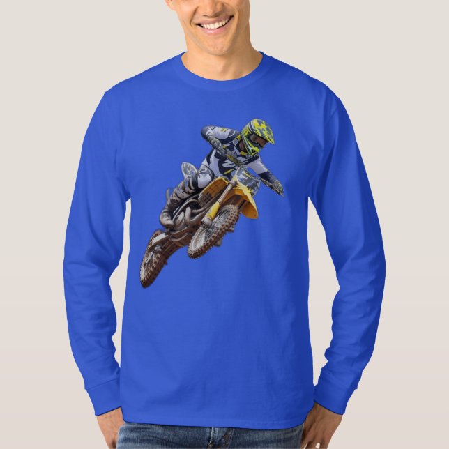 Camiseta Voo de Motocross (Frente)