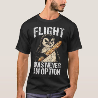Camiseta Voo de Pinguim Engraçado Nunca Foi Uma