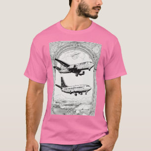 Camiseta Voo do eterno: História da Aviação Negra e Branca