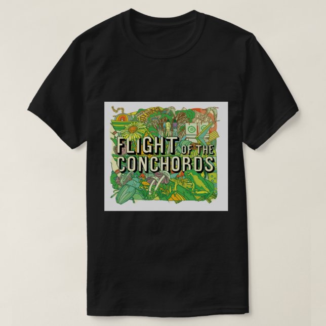 CAMISETA VOO DO POSTER DE CONCHORDS (Frente do Design)
