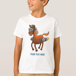 Camiseta Voo do Rocket Pony