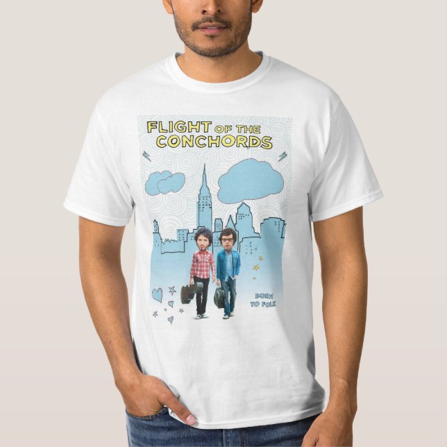 Camiseta Voo dos Conchords (Frente)