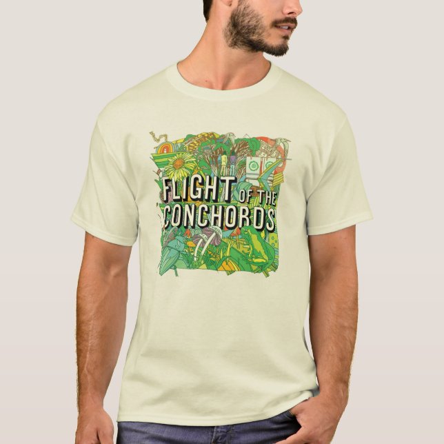 Camiseta Voo dos Conchords (Frente)